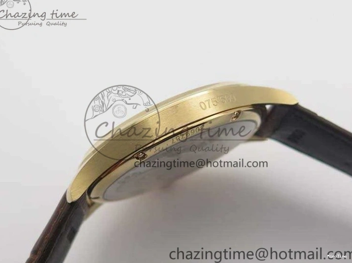 MIROTIME 0318 Effortless Portuguese Fa Jones IW544201 RG GSF 1:1 Best Edition White Dial On Leather Strap 7228